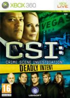 CSI: Deadly Intent (Xbox 360) PEGI 16+ Adventure