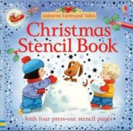 Farmyard Tales Christmas Stencil Book by Gill Doherty (Board book)