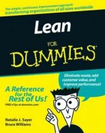 --For dummies: Lean for dummies by Natalie J. Sayer (Paperback) softback)