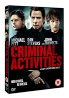 Criminal Activities DVD (2016) John Travolta, Haley (DIR) cert 15