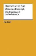 Der arme Heinrich: Mittelhochdeutsch/Neuhochdeutsch | ... | Book