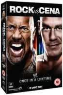 WWE: Rock Vs Cena - Once in a Lifetime DVD (2013) The Rock cert 12 3 discs