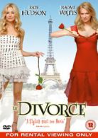 Le Divorce DVD (2004) Kate Hudson, Ivory (DIR) cert 12