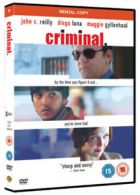 Criminal DVD (2005) John C. Reilly, Jacobs (DIR) cert 15