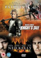 The Patriot/A Knight's Tale/Ned Kelly DVD (2008) Mel Gibson, Emmerich (DIR)