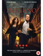 Inferno DVD (2017) Tom Hanks, Howard (DIR) cert 15