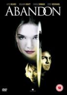 Abandon DVD (2003) Katie Holmes, Gaghan (DIR) cert 12