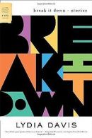 Break It Down | Davis, Lydia | Book