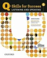 Q Skills for Success: Listening and Speaking 1: Student Book with Online