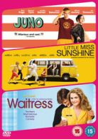 Juno/Little Miss Sunshine/Waitress DVD (2009) Elliot Page, Reitman (DIR) cert