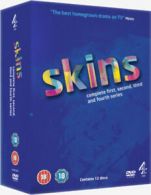 Skins: Complete Series 1-4 DVD (2010) Nicholas Hoult cert 18