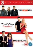 This Means War/What's Your Number?/Date Night DVD (2013) Tom Hardy, McG (DIR)