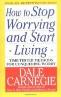 How to Stop Worrying and Start Living. Carnegie 9780671035976 Free Shipping<|