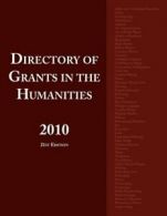 Directory of Grants in the Humanities 2010, Schafer, S. 9780984172573 New,,