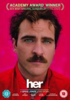 Her DVD (2014) Joaquin Phoenix, Jonze (DIR) cert 15