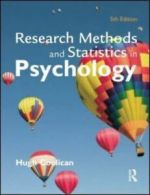 Research methods and statistics in psychology by Hugh Coolican (Paperback)