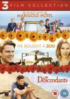 The Best Exotic Marigold Hotel/We Bought a Zoo/The Descendants DVD (2013) Bill