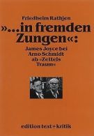 ... in fremden Zungen: James Joyce bei Arno Schmi... | Book