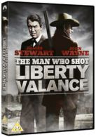 The Man Who Shot Liberty Valance DVD (2012) John Wayne, Ford (DIR) cert PG