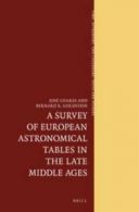 Time, astronomy, and calendars :teaxts and studies: A survey of European