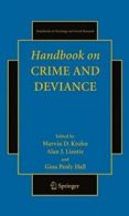 Handbook on Crime and Deviance. Krohn, D. 9781461412106 Fast Free Shipping.#