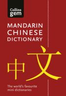 Collins gem: Mandarin Chinese dictionary by Collins Dictionaries (Paperback)
