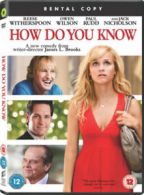 How Do You Know? DVD (2011) Jack Nicholson, Brooks (DIR) cert 12