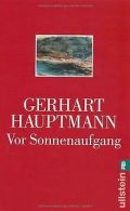 Vor Sonnenaufgang: Soziales Drama | Hauptmann, Gerhart | Book