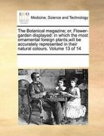 The Botanical magazine; or, Flower-garden displ. Contributors, Note.#*=