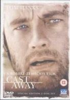 Cast Away DVD (2001) Tom Hanks, Zemeckis (DIR) cert 12 2 discs