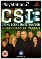 CSI: 3 Dimensions Of Murder (PS2) Play Station 2 Fast Free UK Postage
