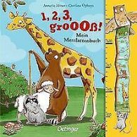 1,2,3 grooos!: Mein MesslattenBook | Moser, Annette | Book
