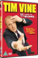 Tim Vine: So I Said to This Bloke... DVD (2008) Tim Vine cert PG