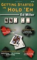 Getting Started in Hold 'em.by Miller New 9781880685341 Fast Free Shipping<|