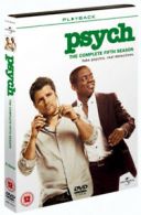 Psych: The Complete Fifth Season DVD (2012) James Roday cert 12 5 discs