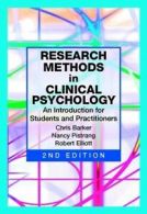 Research methods in clinical psychology: an introduction for students and