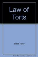 Law of Torts By Harry Street. 040666207X