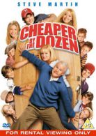Cheaper By the Dozen DVD (2004) Steve Martin, Levy (DIR) cert PG
