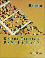 Research Methods in Psychology von Heiman, Gary | Book