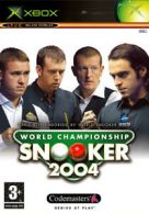 World Championship Snooker 2004 (Xbox) PEGI 3+ Sport: Snooker