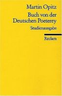 Book | der Deutschen Poeterey (1624): Mit dem 'Ar... | Book