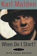 When Do I Start?: A Memoir | Malden, Karl | Book