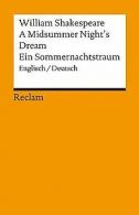 A Midsummer Night's Dream / Ein Sommernachtstraum | Sh... | Book