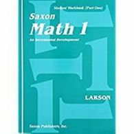 Saxon Math 1: Student Workbook Set First Editio. Larson, Larson<|