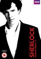 Sherlock: Complete Series 1-3 DVD (2014) Benedict Cumberbatch cert 12 6 discs