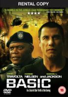 Basic DVD (2004) John Travolta, McTiernan (DIR) cert 15