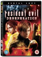 Resident Evil: Degeneration DVD (2009) Makoto Kamiya cert 15