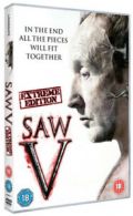 Saw V DVD (2009) Tobin Bell, Hackl (DIR) cert 18