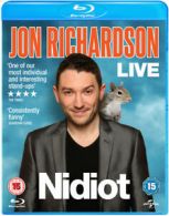 Jon Richardson: Nidiot Blu-Ray (2014) Jon Richardson cert 15