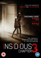 Insidious - Chapter 3 DVD (2015) Dermot Mulroney, Whannell (DIR) cert 15